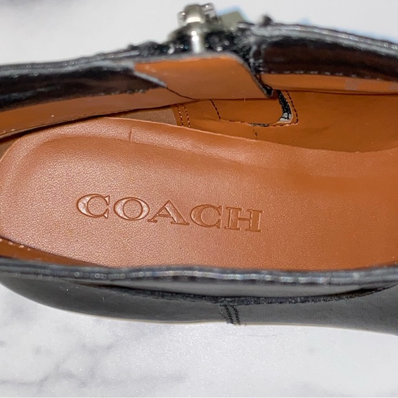 Coach Danni Black Leather Boots Size 9 - Picture 10 of 10